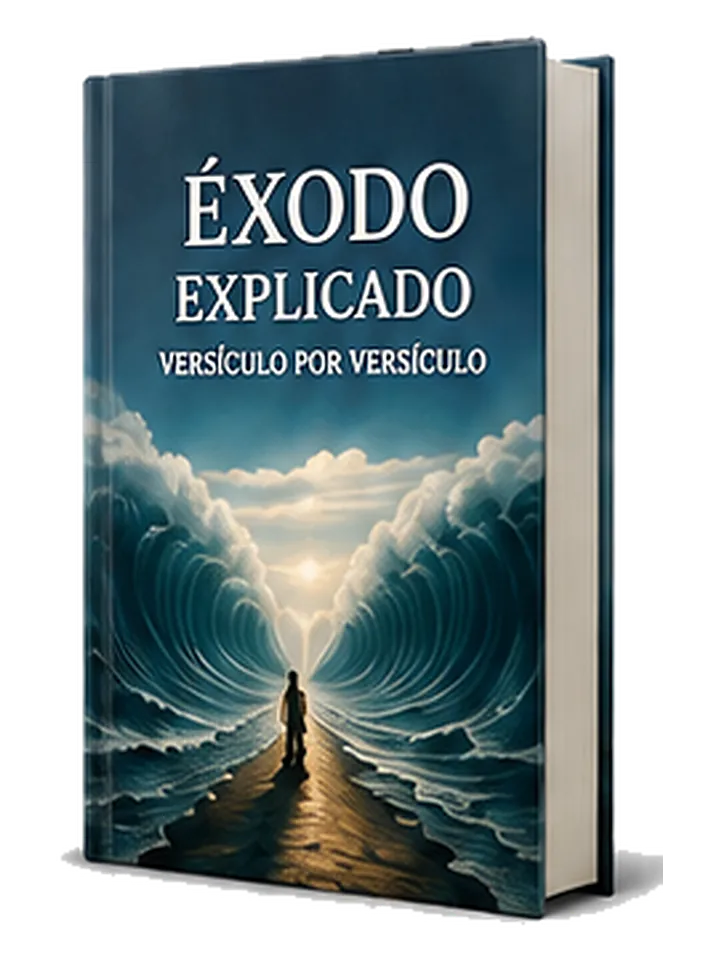 Portada 3D de Éxodo Explicado Versículo por Versículo
