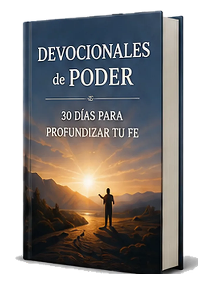 Portada 3D de Devocionales de Poder